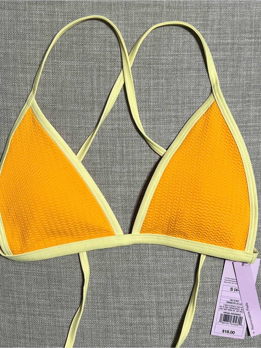 NWT Wild fable bikini top size small